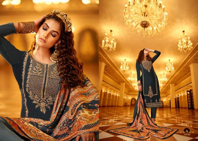 ZSM Nawabi Velvet Festive Wear Designer Pakistani Salwar Kameez Collection